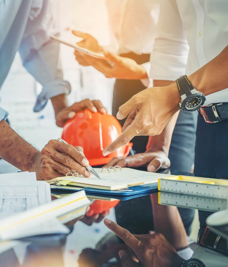 Projektunterlagen und Planung
